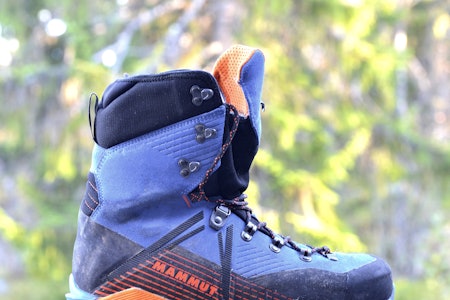 STRIDSVOGN: Stiv, solid og trygg – Mammut Kento Mountain High GTX er på sitt beste når sekken er tung og terrenget brutalt. Foto: Egill J. Danielsen Mammut Kento Mountain High GTX