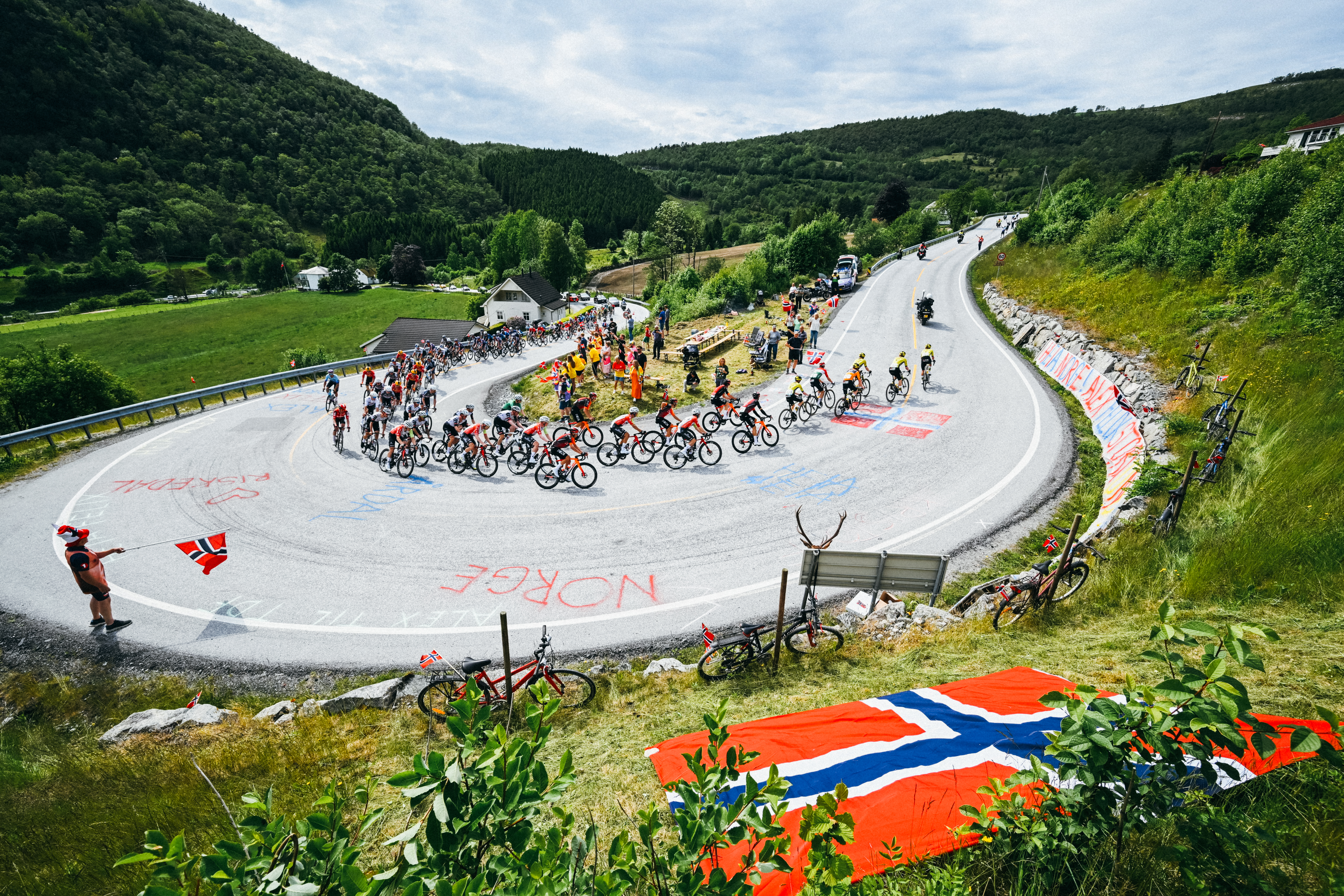 INGEN SYKKELFEST I 2026: Det er slutt for Tour of Norway – inntil videre. Foto: Cor Vos