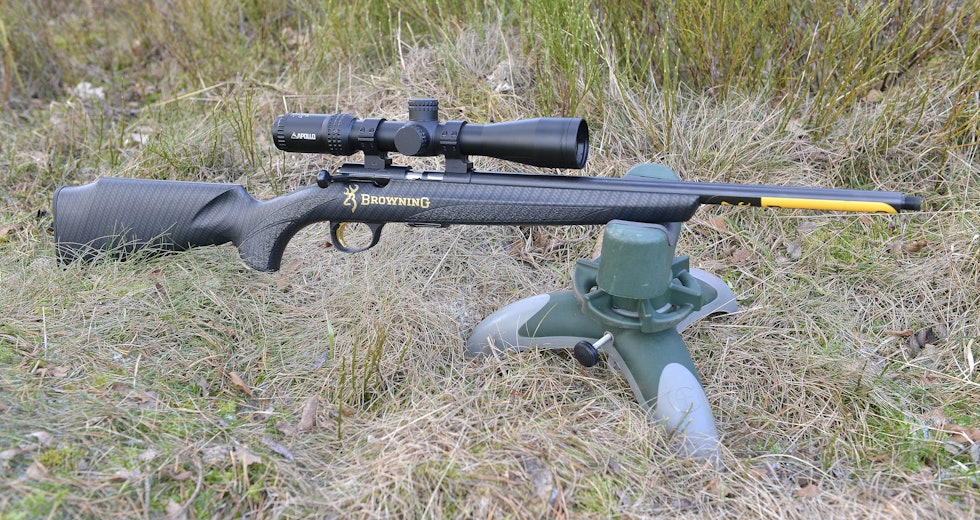 Testet: Browning T-Bolt Carbon 17 HMR rettrekker | JEGER.NO