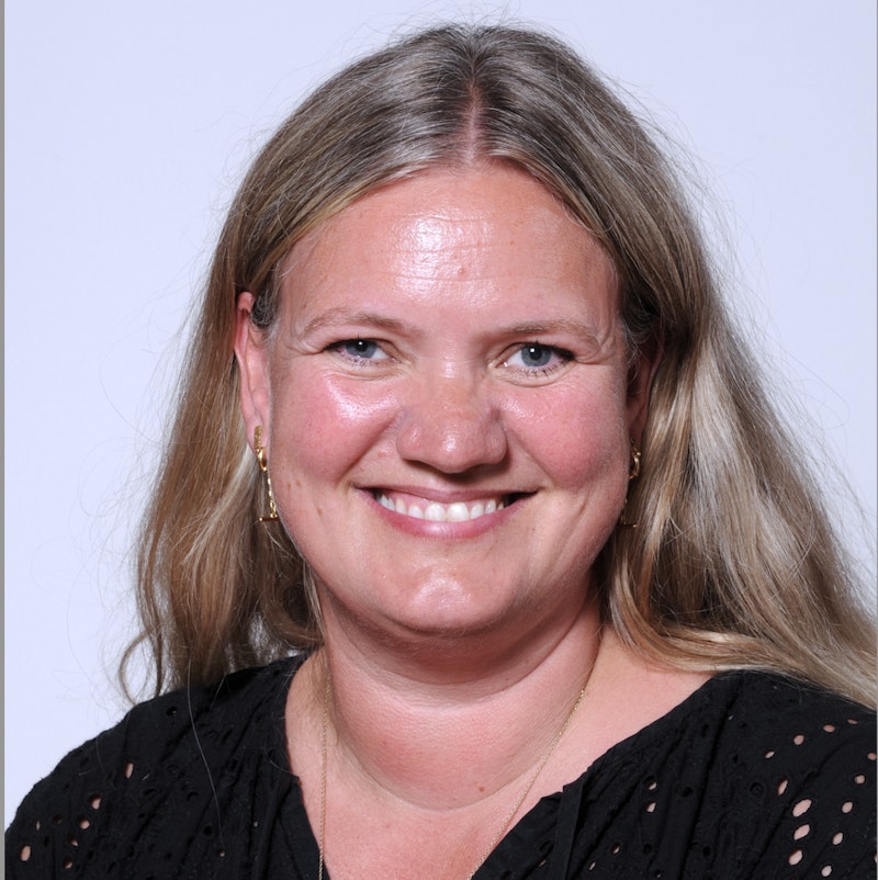 Portræt af Mia Blicher Jørgensen