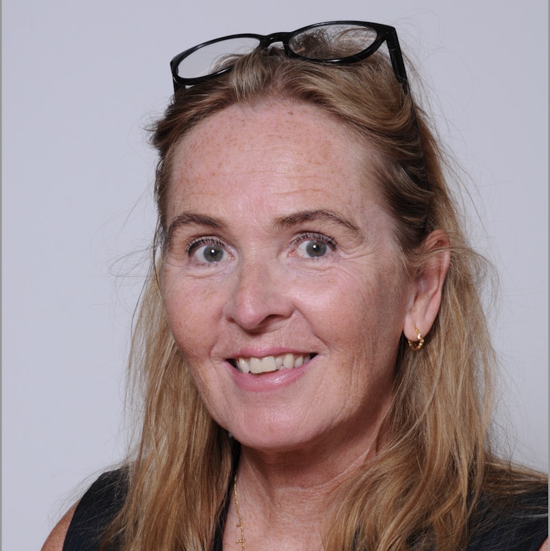 Portræt af Karin Søjnæs