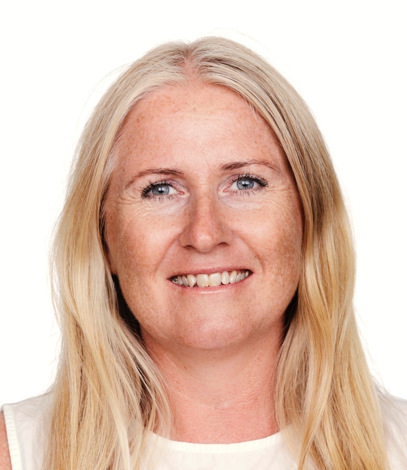 Portræt af Tine Boel