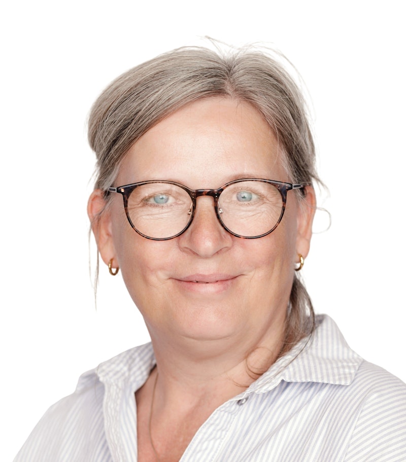 Portræt af Gitte Stangerup