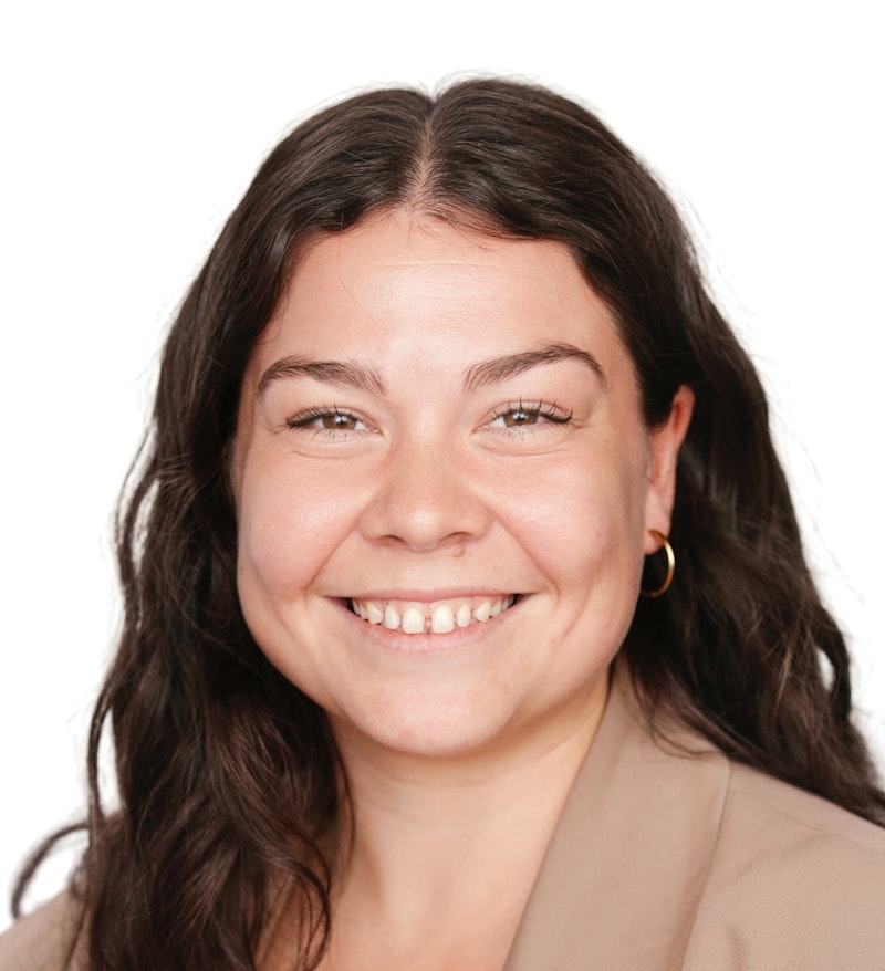 Portræt af Mathilde Grønbech 