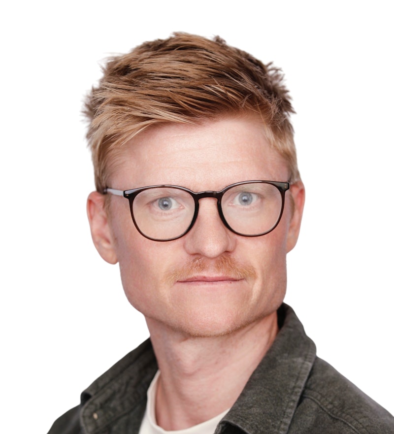 Portræt af Anders Drevald