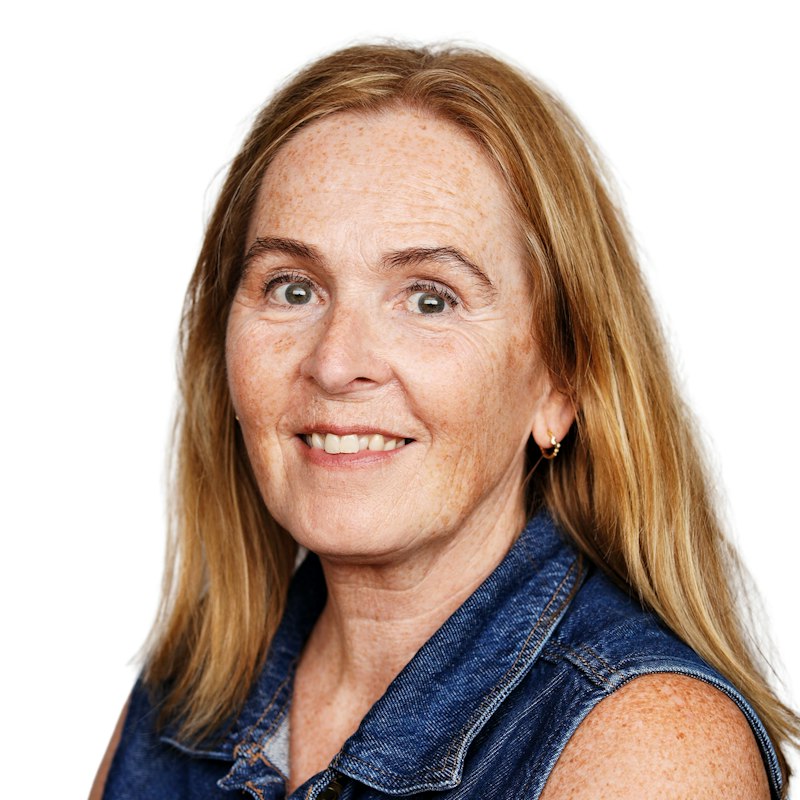 Portræt af Karin Søjnæs