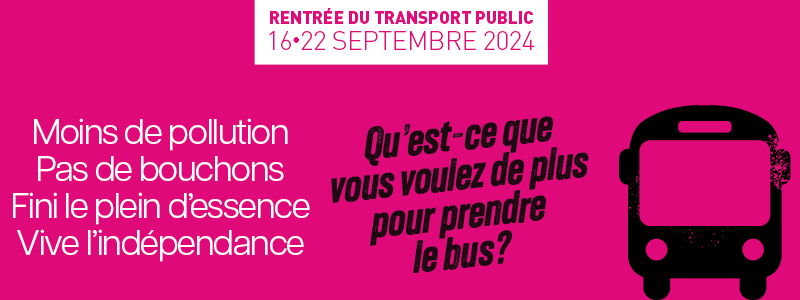 Rentrée du transport public