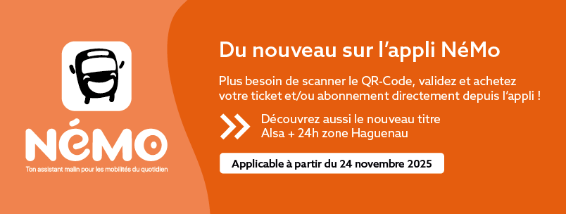 Du nouveau sur l'appli NéMo