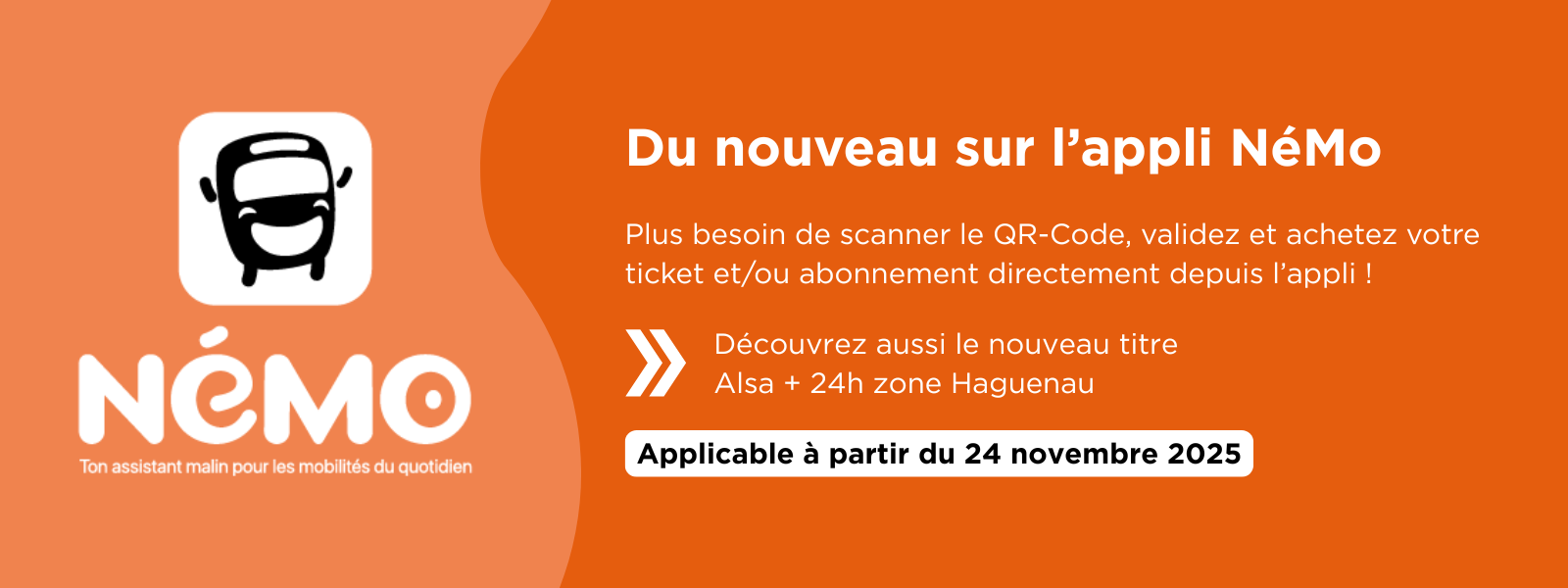 Du nouveau sur l'appli NéMo