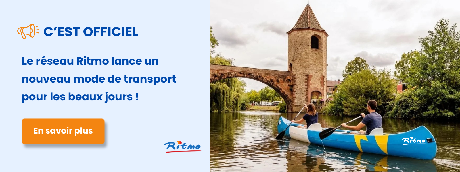 Louez votre Canoë Kayak Ritmo