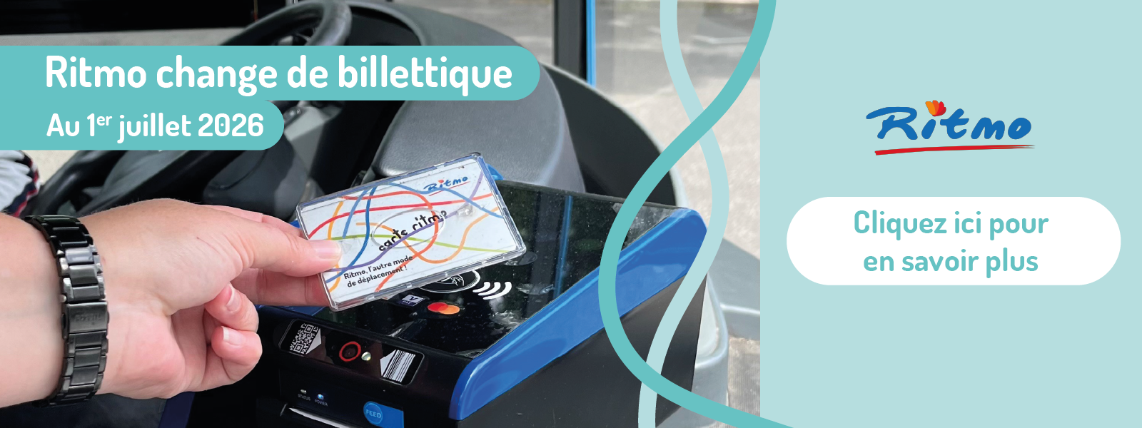 Ritmo change de billettique au 1er juillet 2026