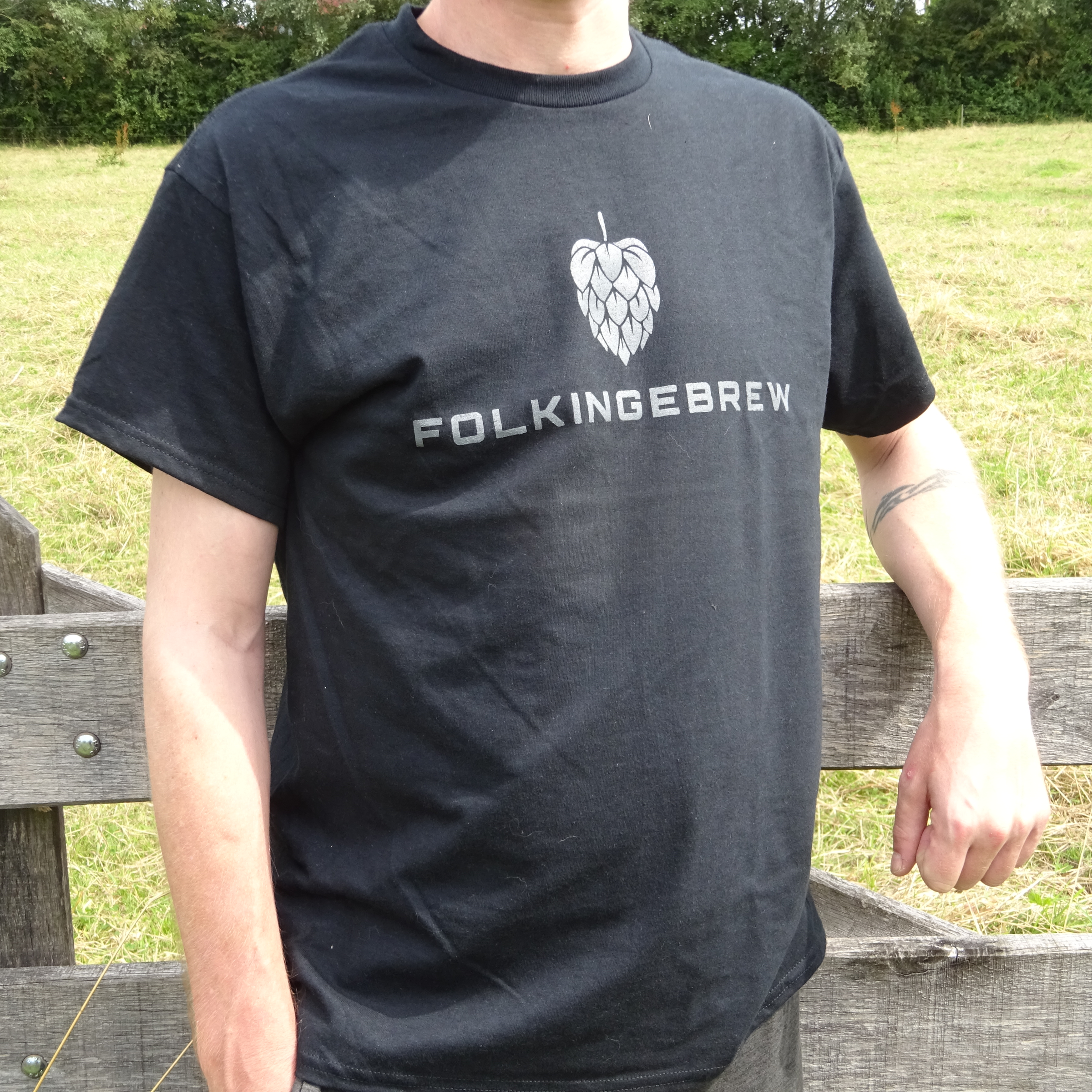 Folkingebrew T-shirt Black