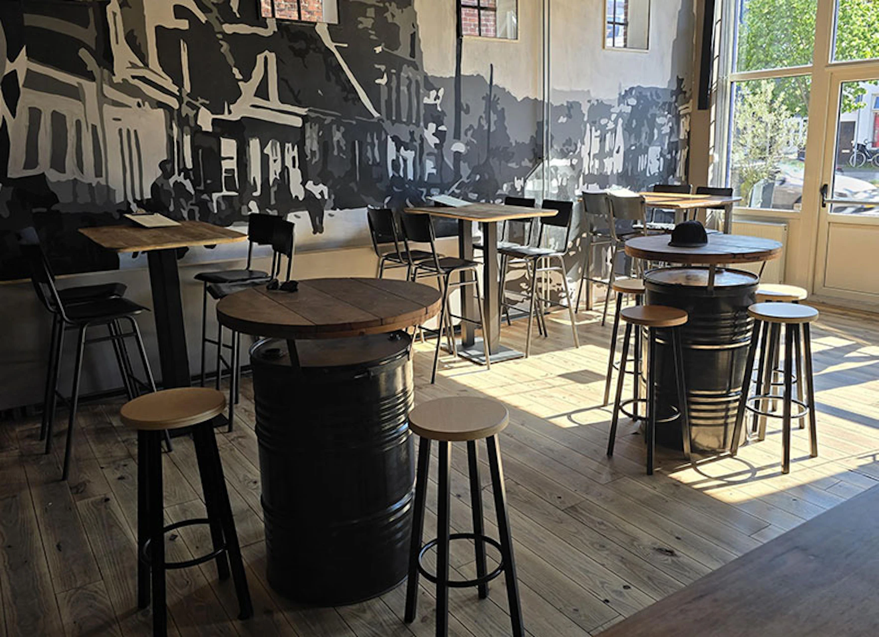 The bar