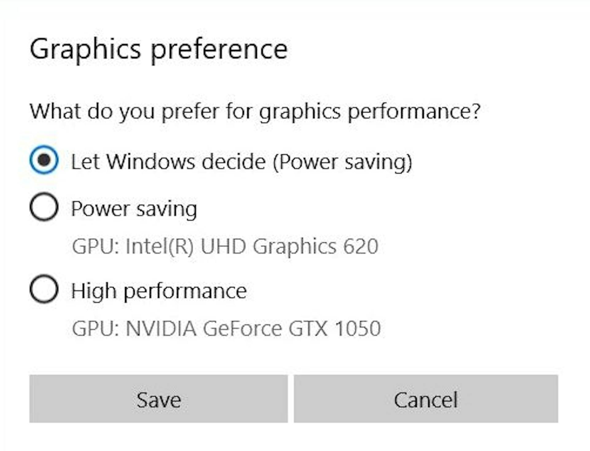 green-software-foundation-screenshot-of-graphics-preferences