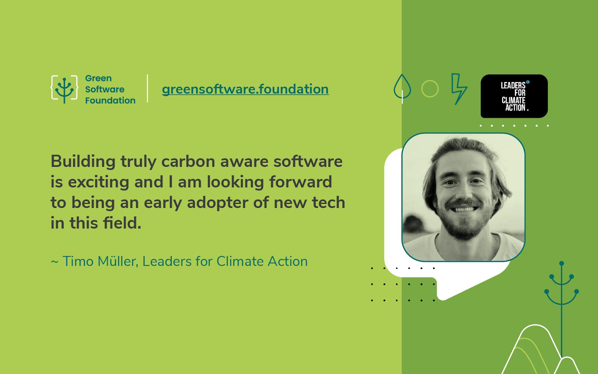 Meet GSF Org Leads: Timo Muller of Leaders for Climate Action