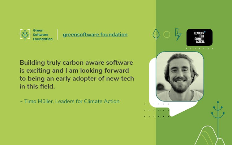 Meet GSF Org Leads: Timo Muller of Leaders for Climate Action