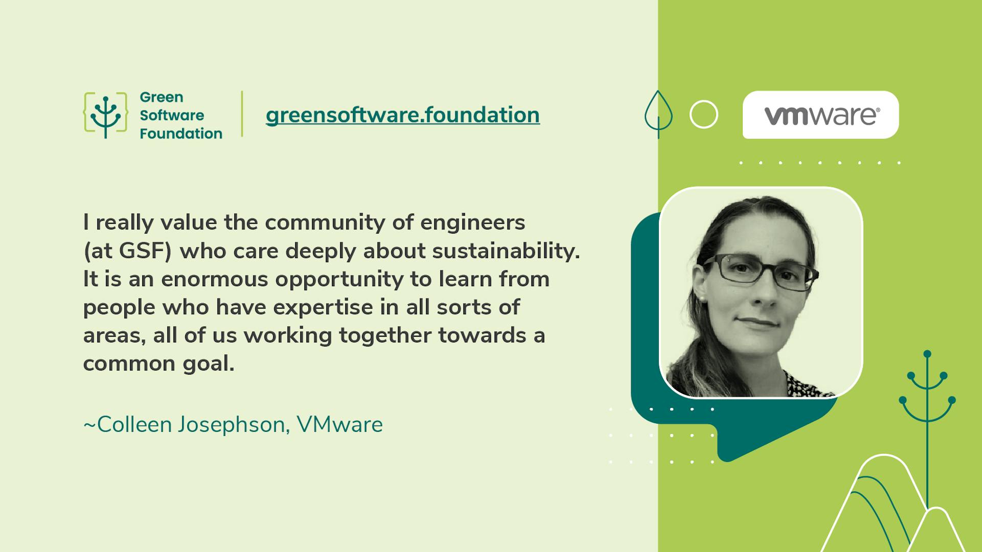 Meet GSF Org Leads: Colleen Josephson of VMware