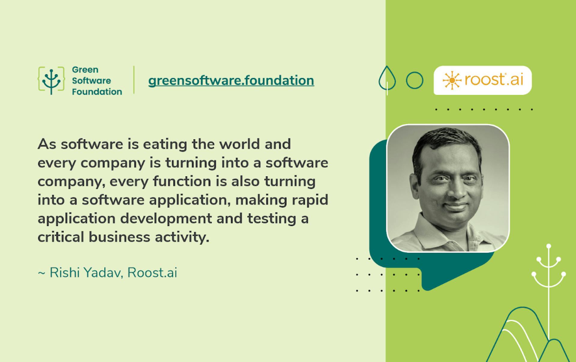 Reducing Software's Carbon Footprint with ChatGPT-driven DevOps Environments - Meet Rishi Yadav, Founder & CEO, Roost.ai
