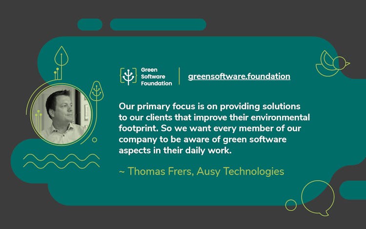 Reducing GHG Emissions by Developing Green Software - Meet Thomas Frers of Randstad Digital 