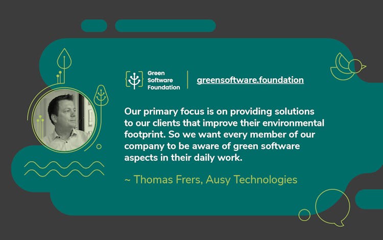 Reducing GHG Emissions by Developing Green Software - Meet Thomas Frers of Randstad Digital