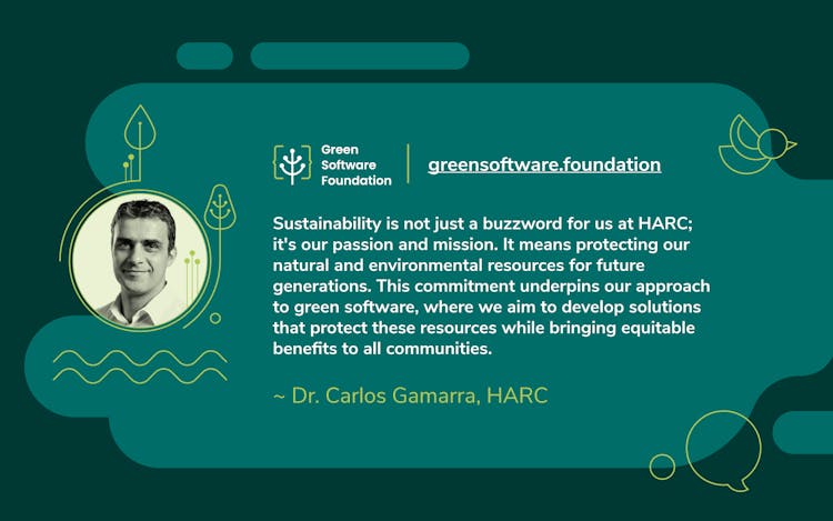 Pioneering Sustainability in Software – Meet Dr. Carlos Gamarra of HARC