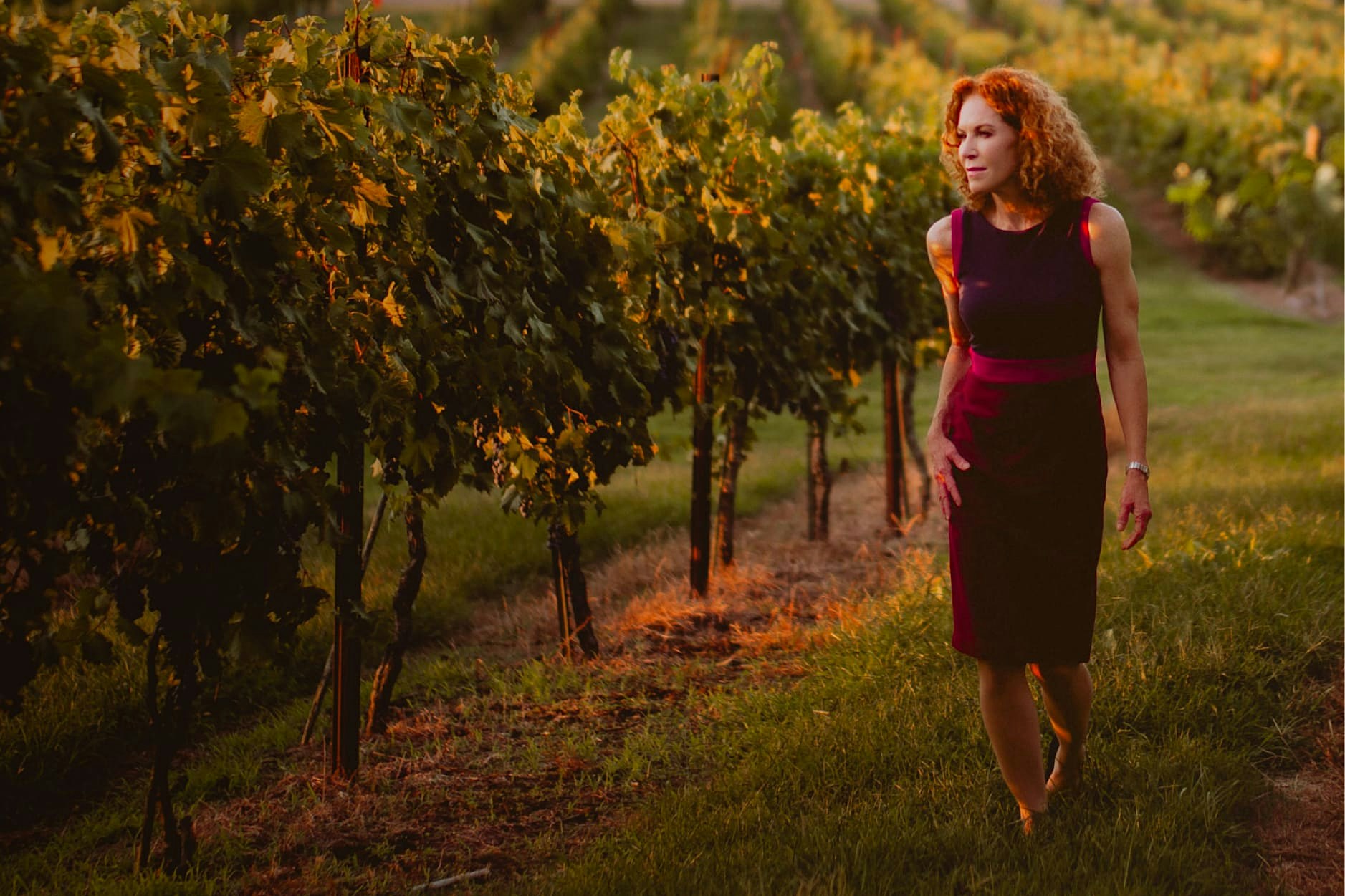 Dr. Moran walking across field