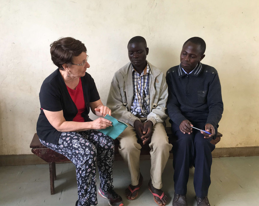 Educating Bwindi Hospital staff on mental health