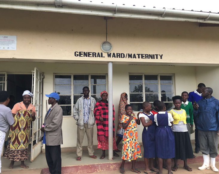 Bwindi Community Hospital staff