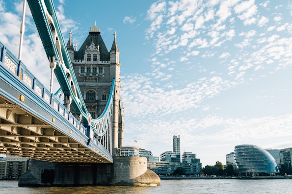 View of the Thames and London Bridge