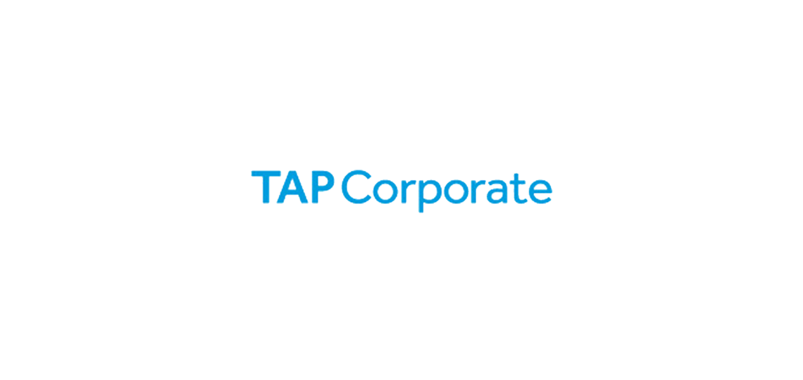 The logo for TAP corporate