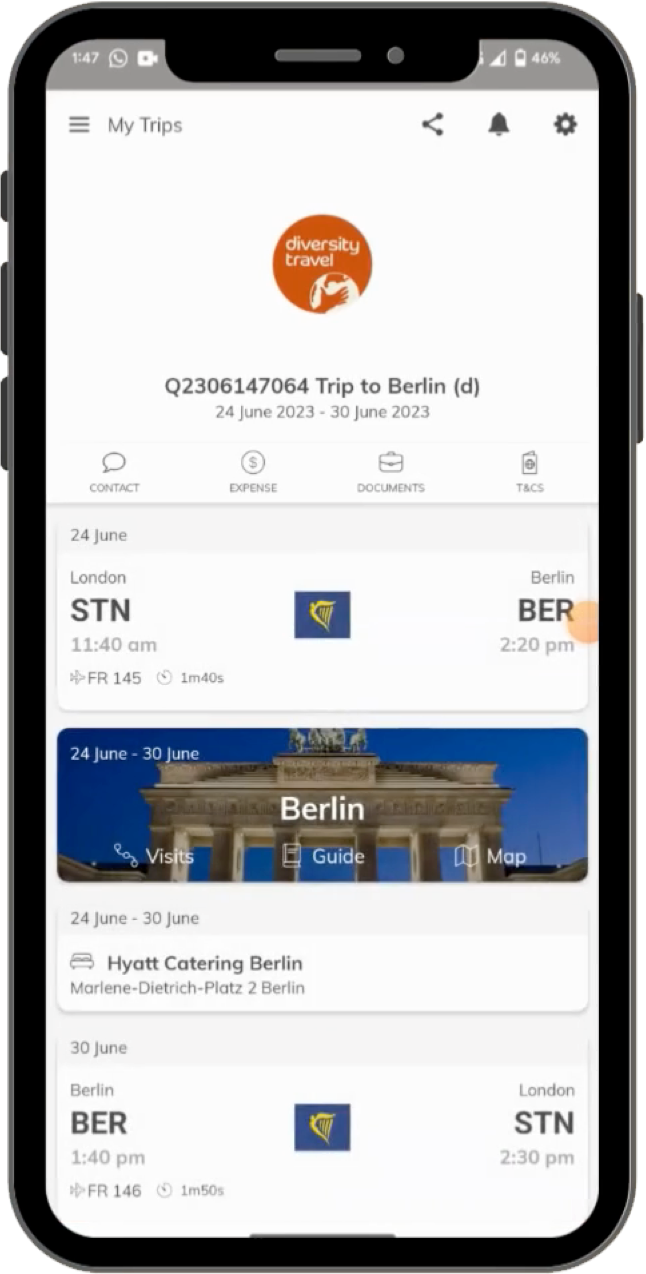 Travel App Image