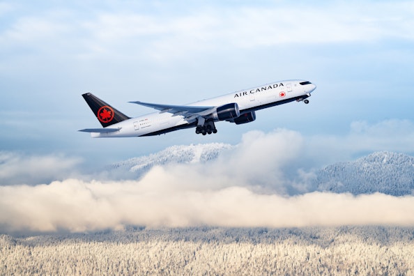 An Air Canada plane