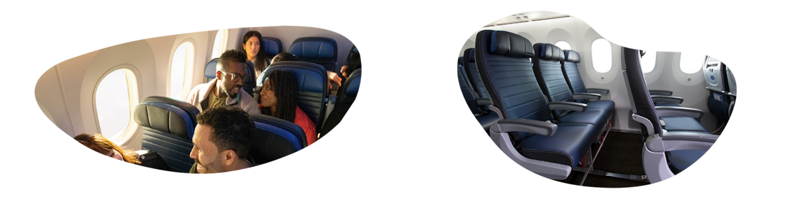 Economy passengers and Economy Plus seats