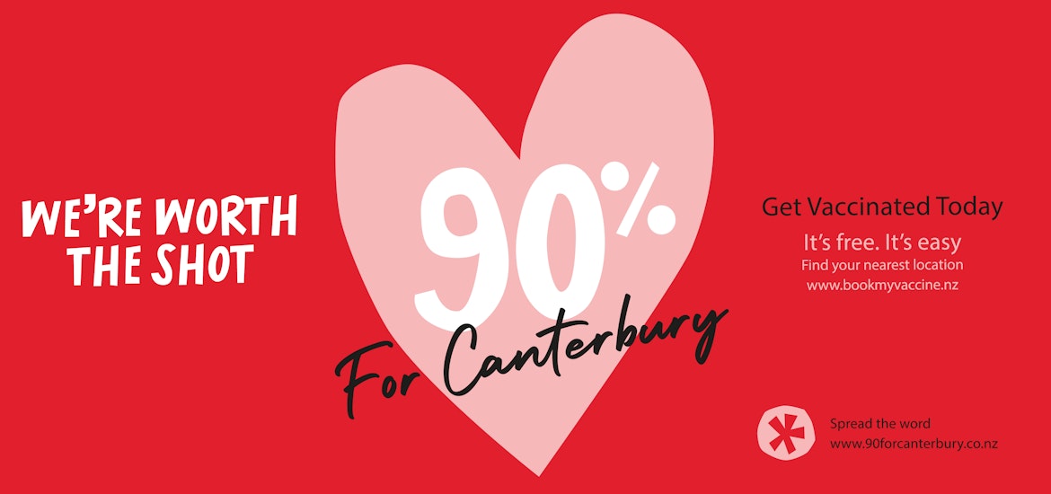 We're worth the shot. 90% for Canterbury.