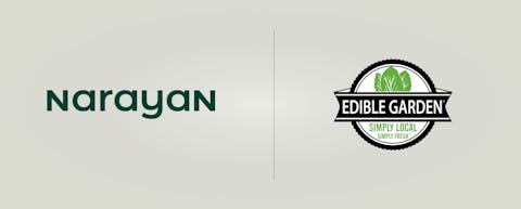 Narayan and edible garden