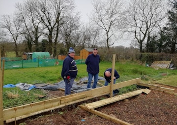 Early Days at Tullygarley Allotments