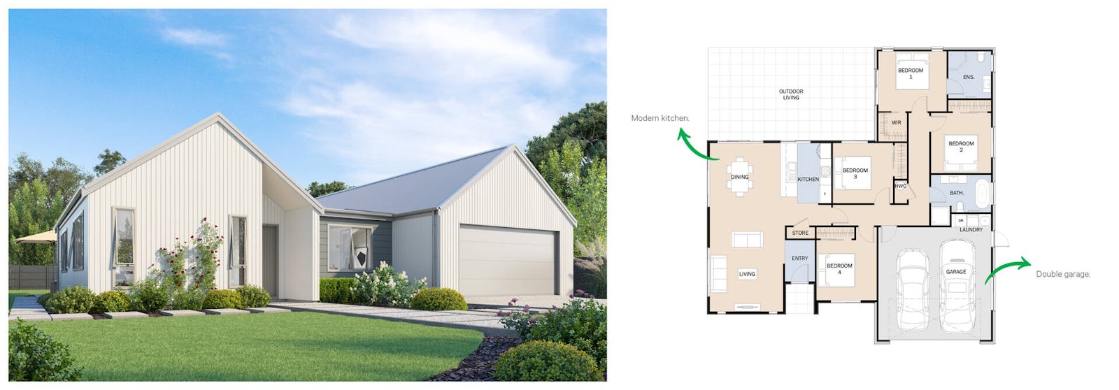 family home, family house plan