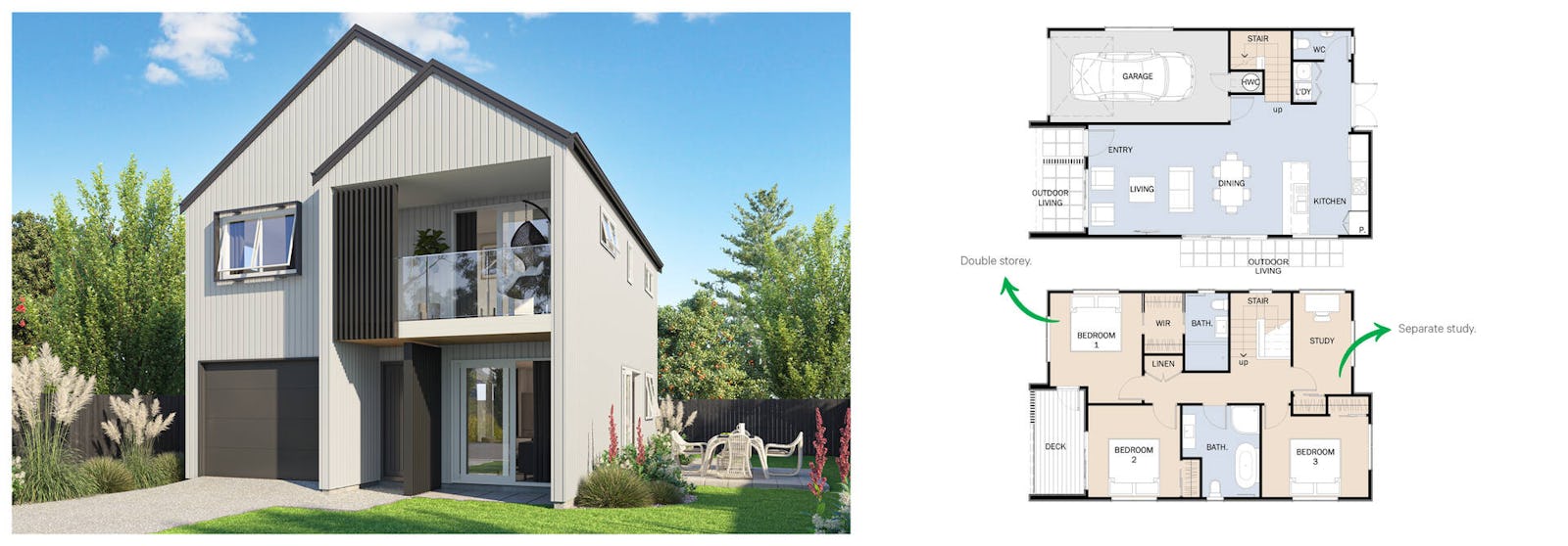 family home, family house plan