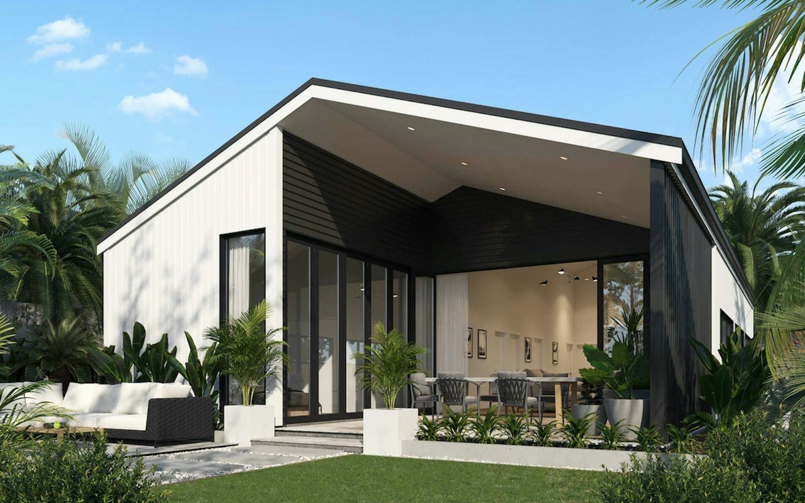 Our two-bedroom Aspiring Collection plans are architecturally designed to complement New Zealand’s unique landscape. 