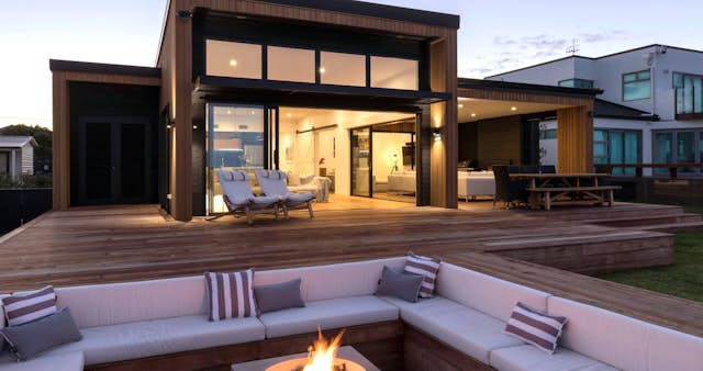 How this family realised their dream of modern bach living