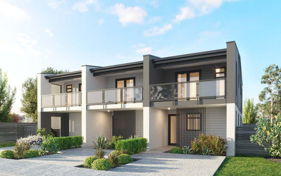 Duplex, Duplexes, terrace homes, Nikau,