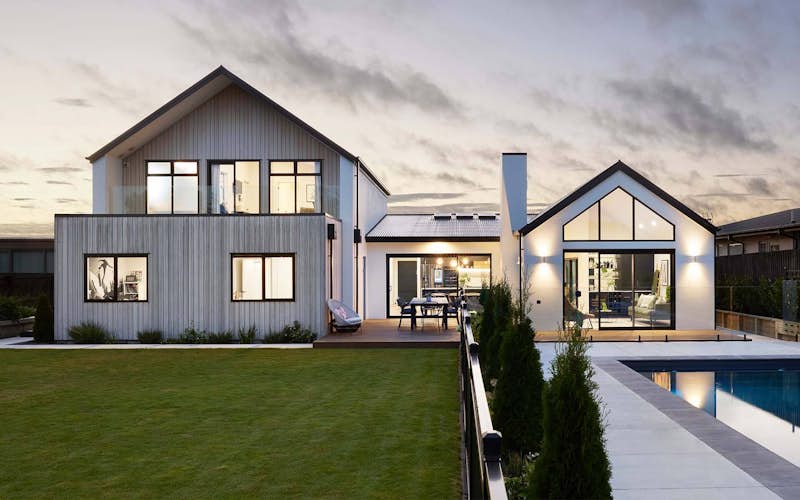 design and build, new build, modern home