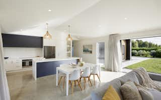 new home build, design and build, open plan living area, interior design, modern kitchen