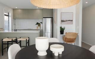 Study nook in kitchen