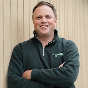 Sam Thomas, Sales Manager at Signature Homes Waikato