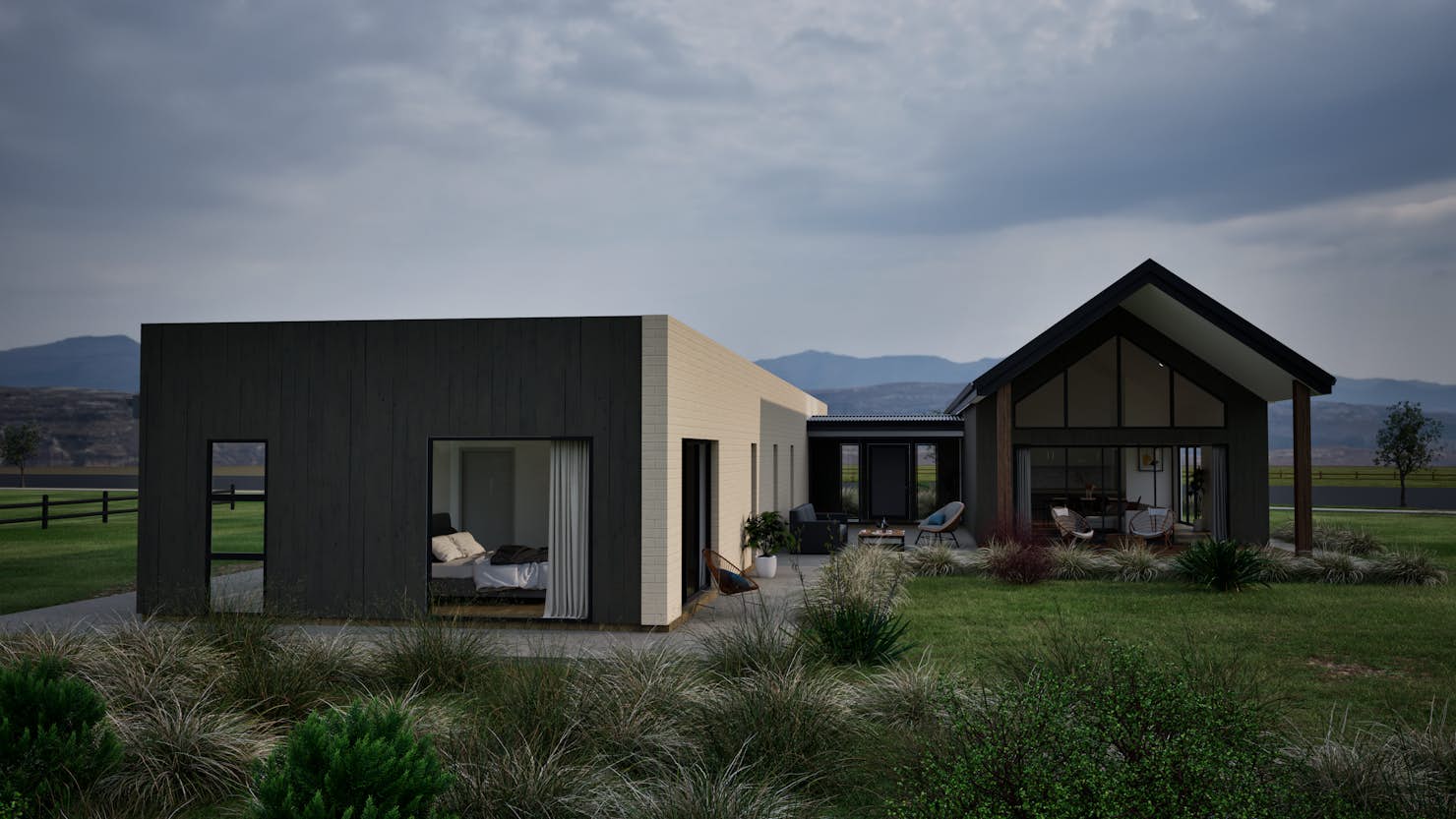 Central Otago inspired house design by Signature Homes in Central Otago Lakes District