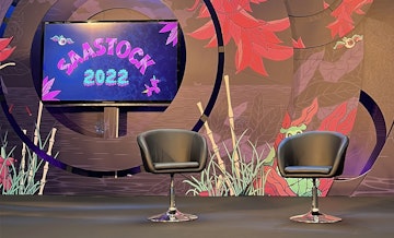SaaStock 2022 stage