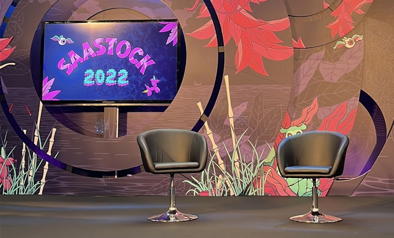SaaStock 2022 stage