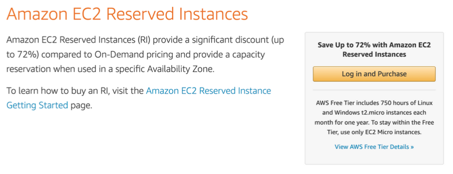 AWS - Reserved Instances, Savings Plans, and the Enterprise Discount Program all use this approach