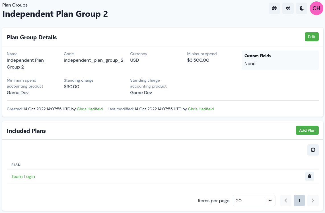 Working with Plan Groups m3ter Documentation
